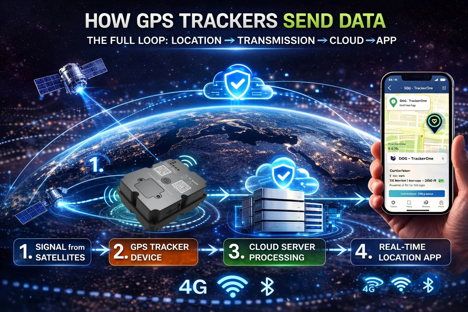 How GPS Trackers Send Data: Cellular, Wi-Fi & Bluetooth Explained ...
