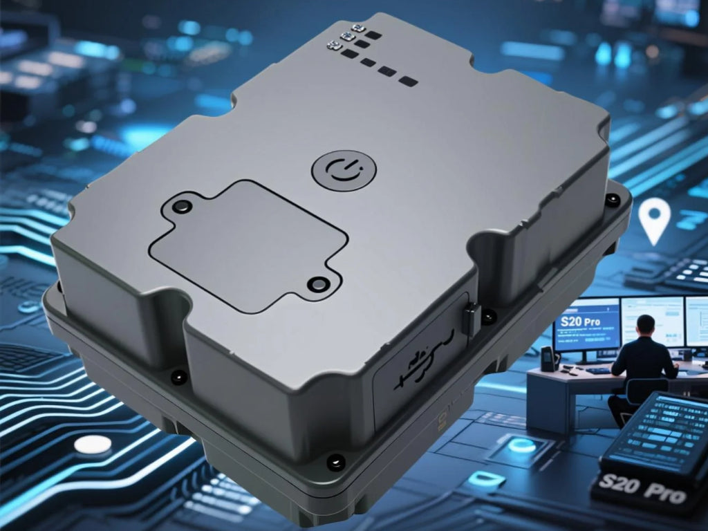 2025 Fleet: The top choice for fleet management!  S20 Pro - 4G tracker (LTE/GNSS) with ultra-long battery life.