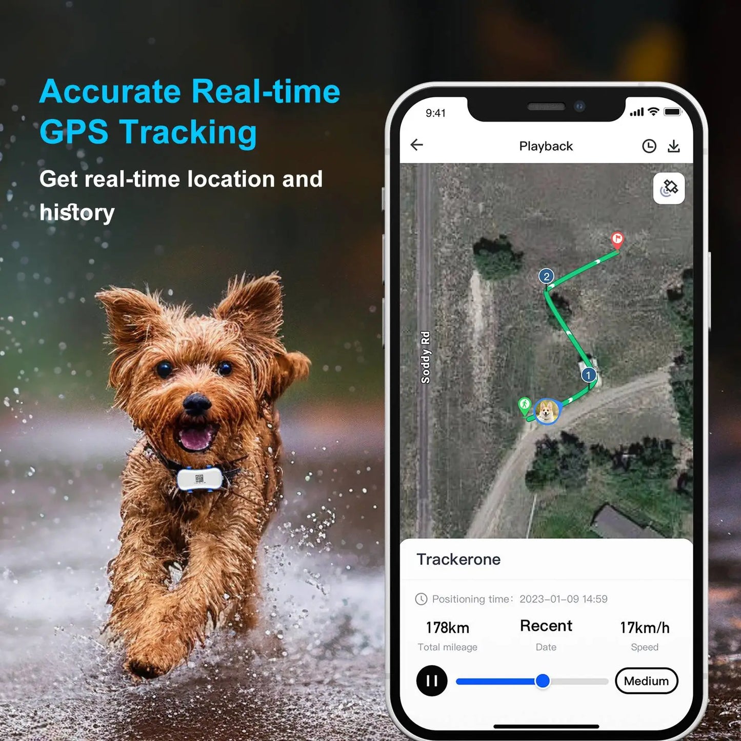 Dog Cat GPS Tracker GP30
