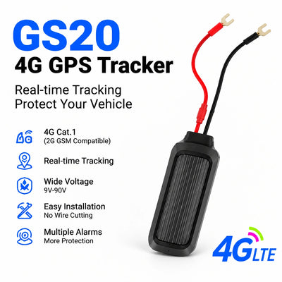 GS20 - 4G Hardwired GPS Vehicle Tracker