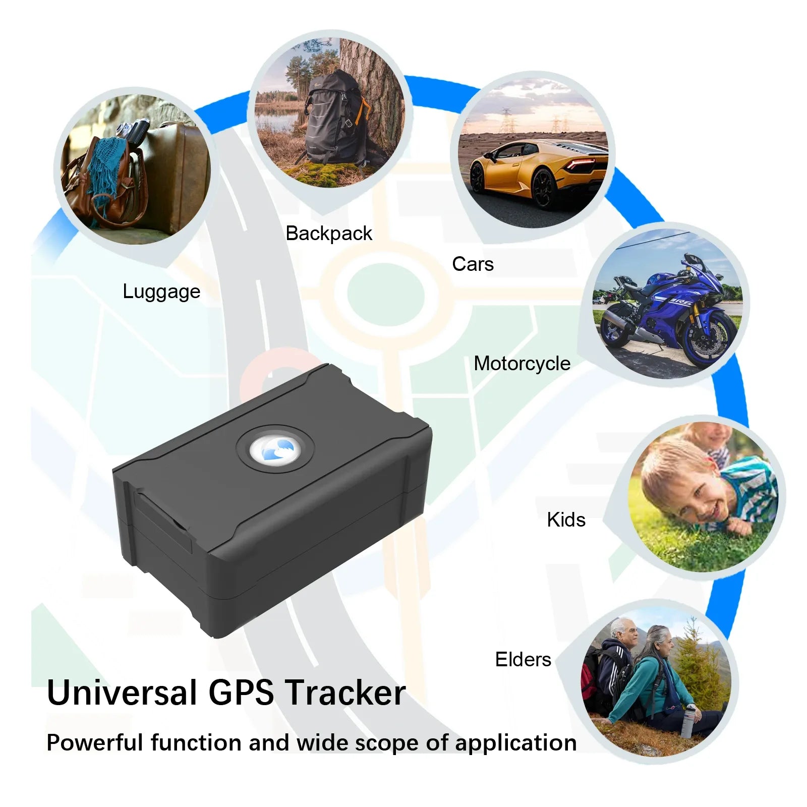 S20 - Best GPS Tracker for Car, Kids, Assets, Unlimited Distance