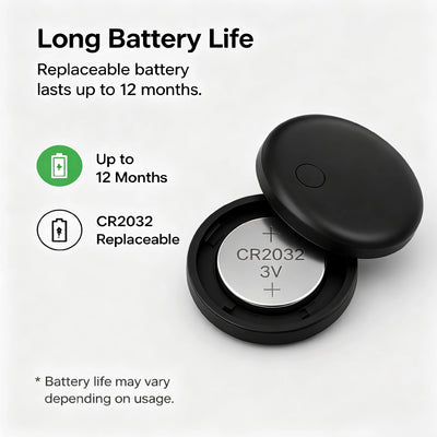 Smart Bluetooth Dog Tracker | Works with Apple Find My & Android Find Hub | Waterproof Pet Locator Tag | No Monthly Fees