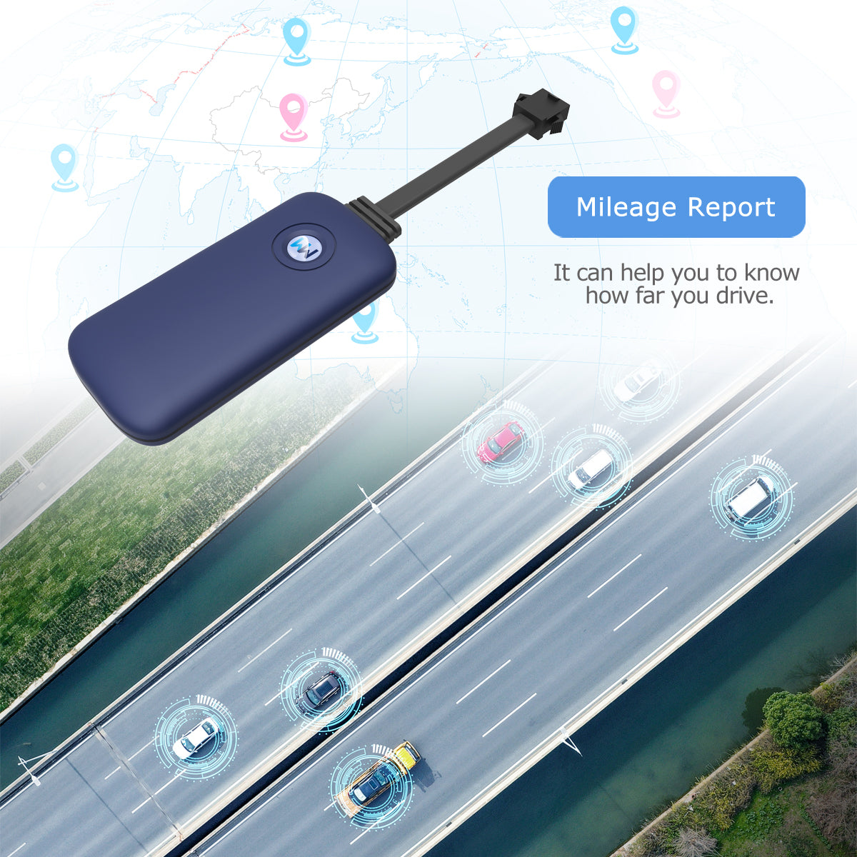 G19 - Two Wires Waterproof Tracker Device